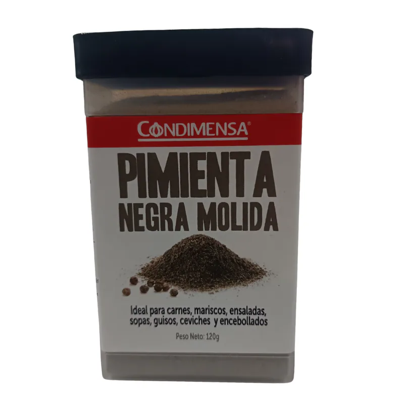 PIMIENTA NEGRA MOLIDA CONDIMENSA 120G