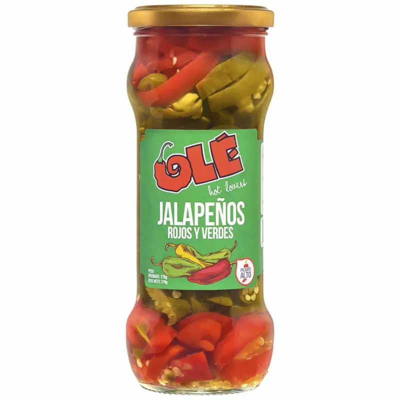 OLE JALAPENOS ROJOS/VERDES