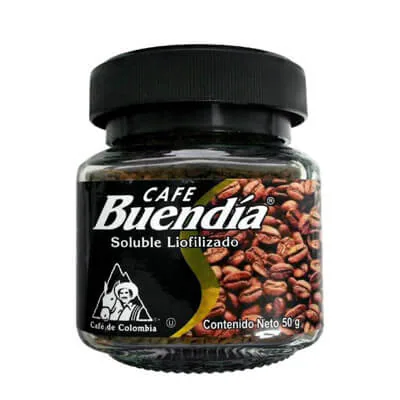 CAFE BUENDIA CLASICO SOLUBLE FRASCO 50GR