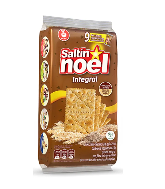 GALLETAS SALTIN NOEL INTEGRAL 216GR FUNDAX9