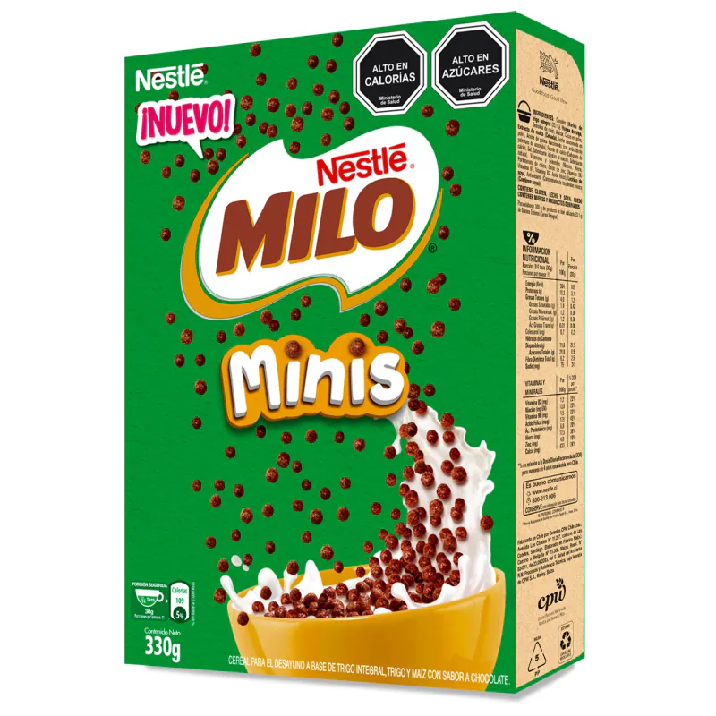 MILO MINI CEREAL 18X330G EC