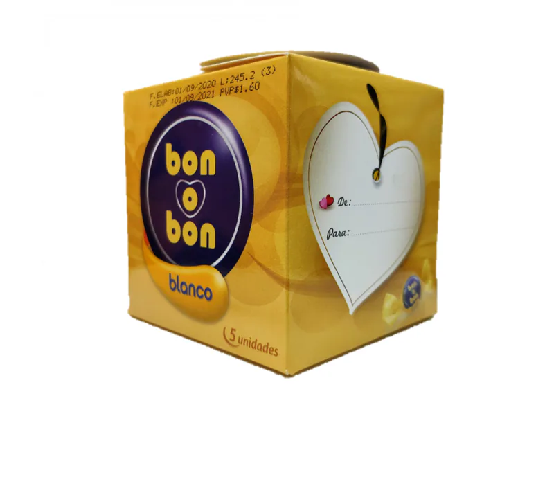 BON O BON BLANCO CAJITA 75G X5U