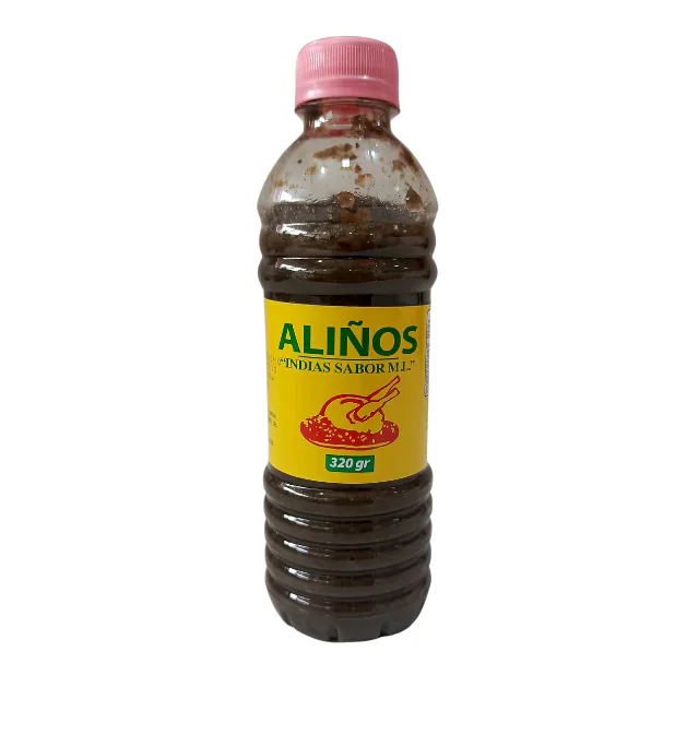BOTELLA ALIÑO 320GR INDIAS SABOR
