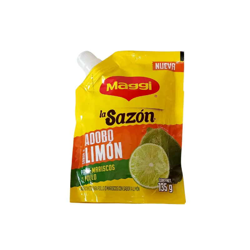 MAGGI LA SAZON LIMON 135G X 48U