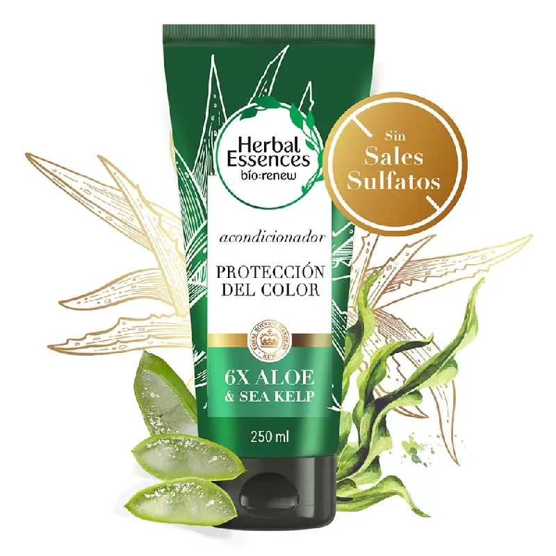 ACONDICIONADOR HERBAL ALOE ALGAS MARINAS 250ML/6