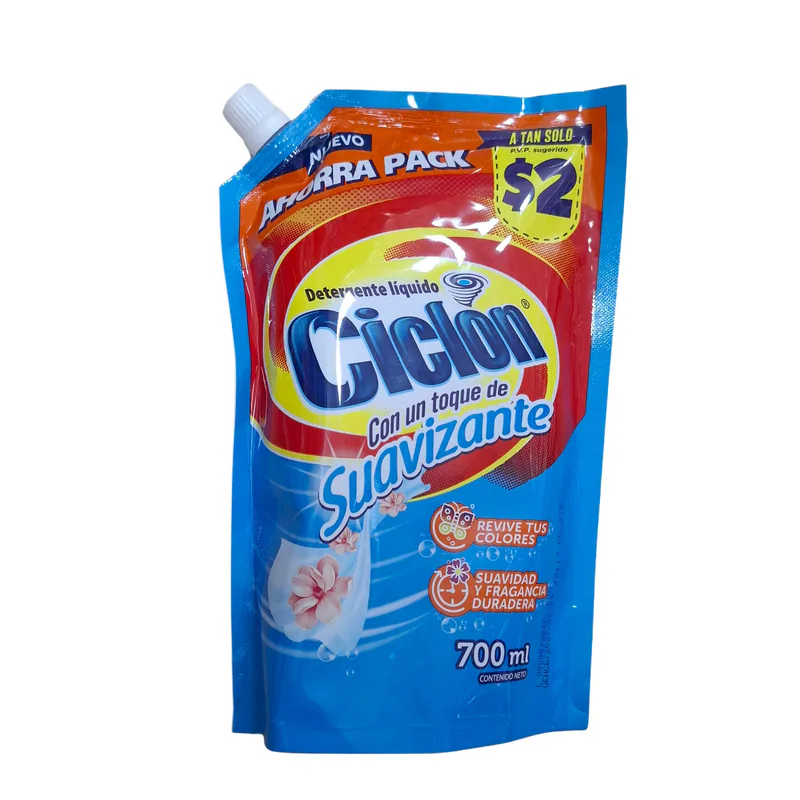 CICLON CON SUAVIZANTE 700ML DOYPACK