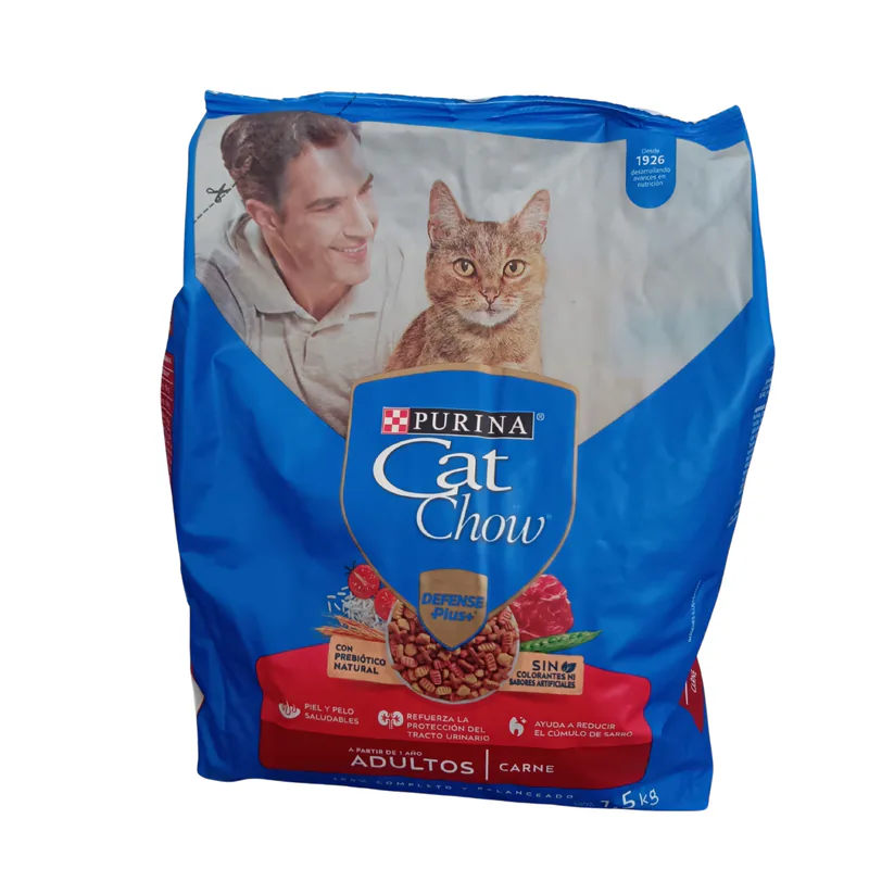 CAT CHOW PREBIOTICOS ADULTOS CARNE 1.5KG