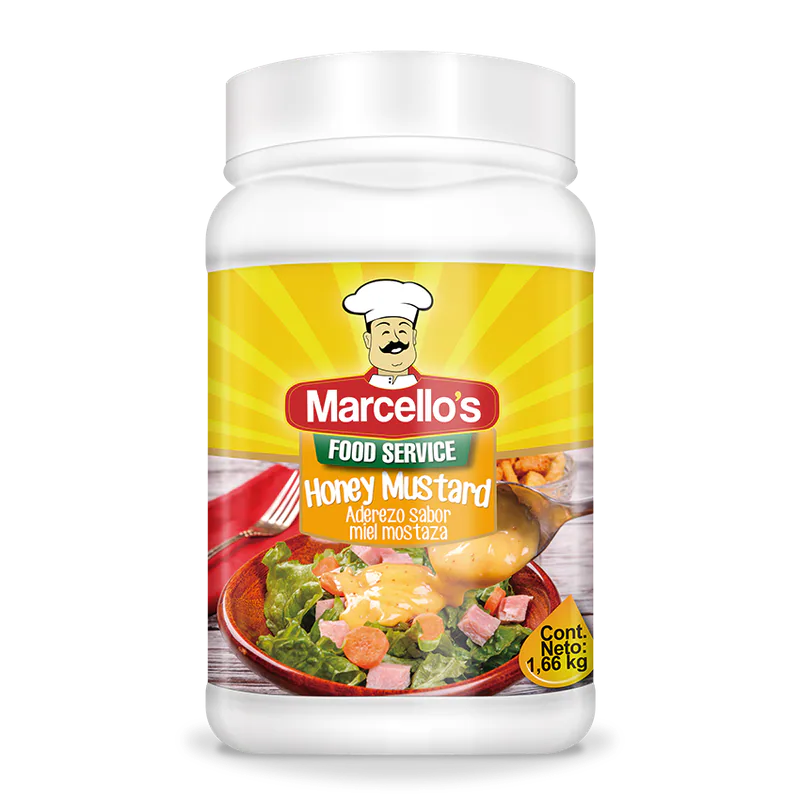 ADEREZO HONEY MUSTARD MARCELLOS 1.66KG