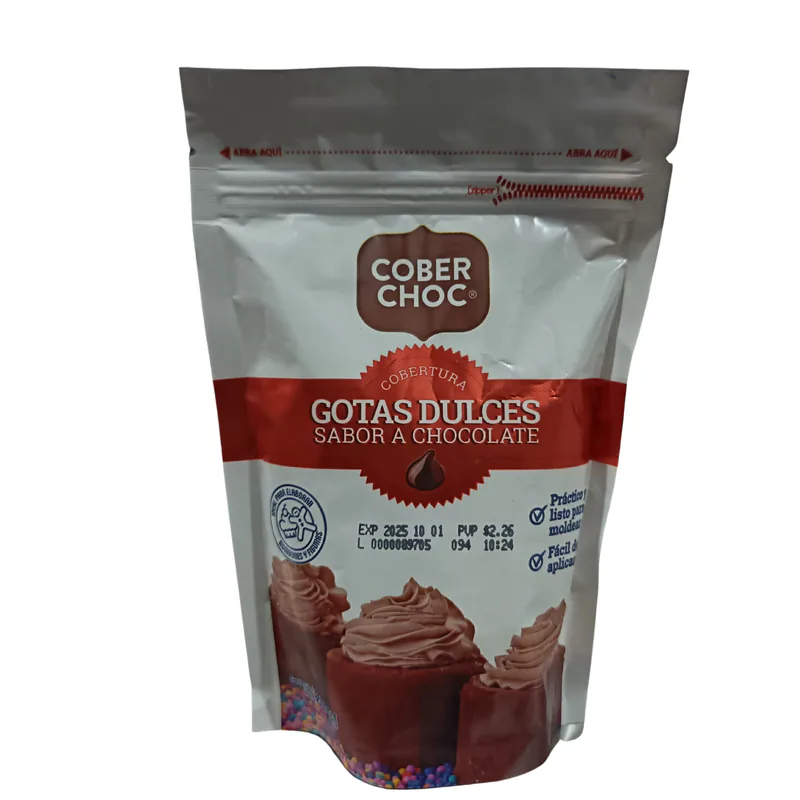 GOTAS DULCES CHOCOLATE COBERCHOC 200G