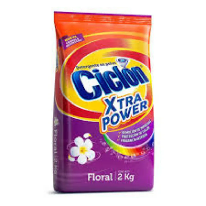 DETERGENTE CICLON POLVO FLORAL 2KG