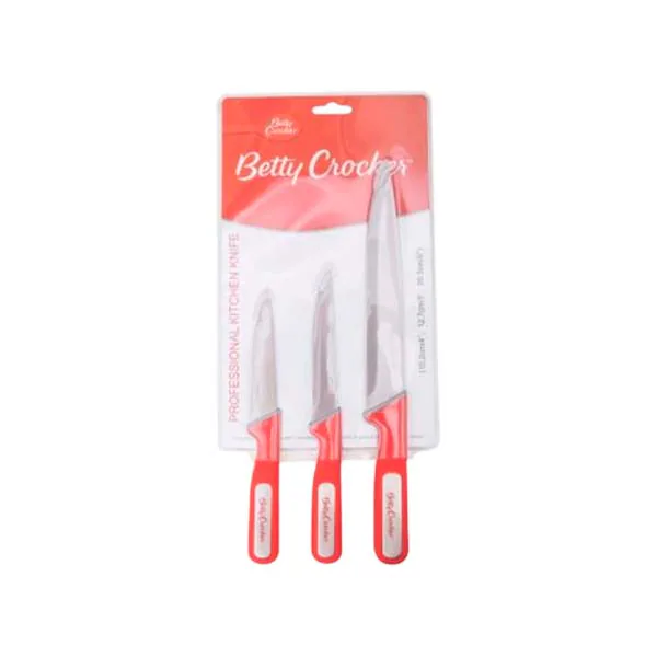 SET CUCHILLOS PROFESSIONAL BETTY CROCKER BC4090