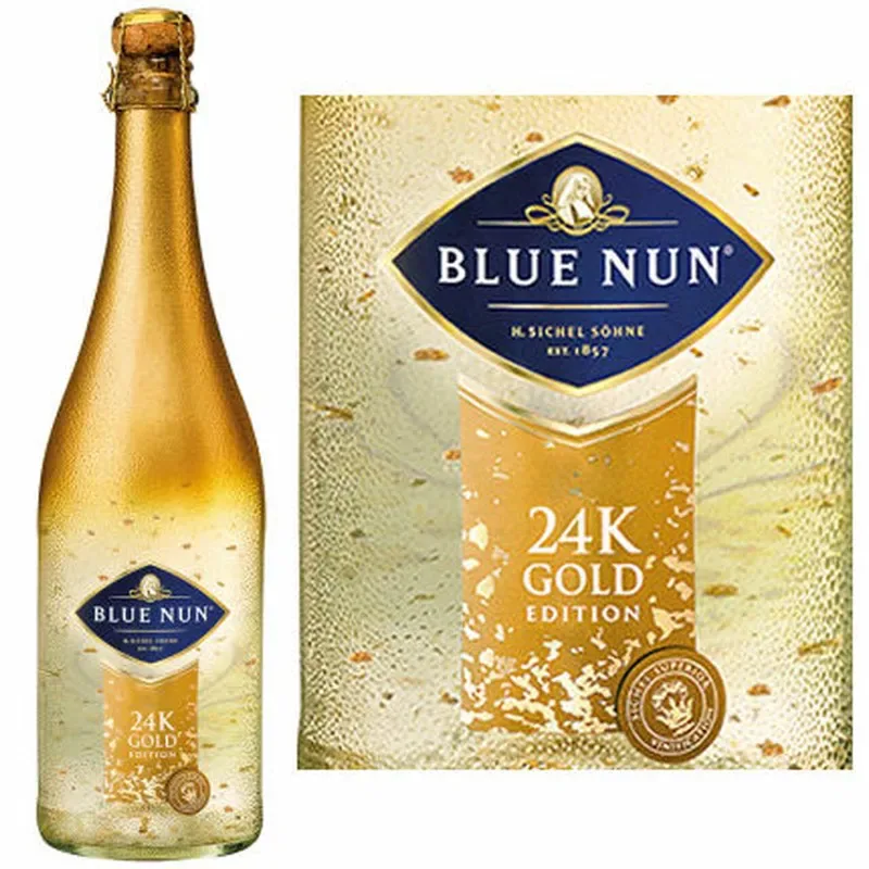 BLUE NUN@BLUE NUN GOLD EDITION 75CL ED. ESPECIAL@ESPUMANTE