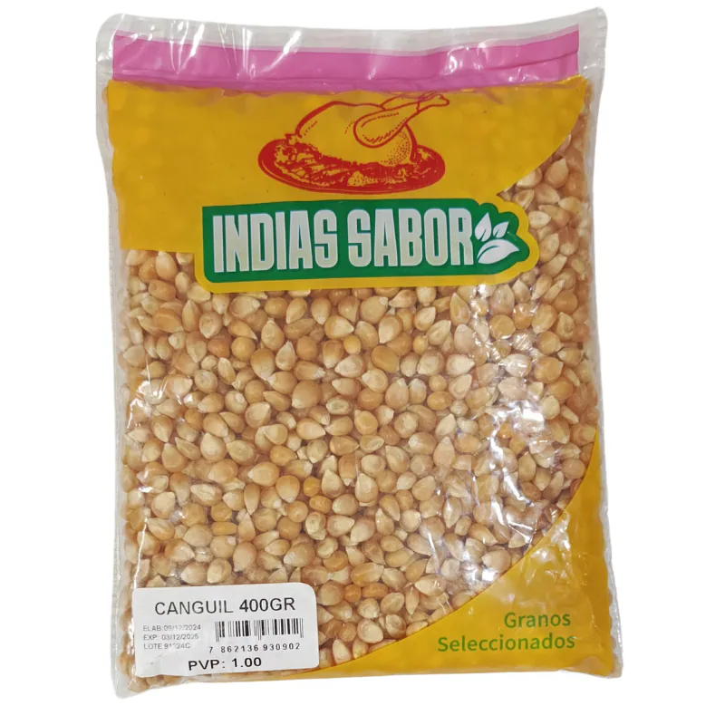 CANGUIL INDIAS SABOR 400G