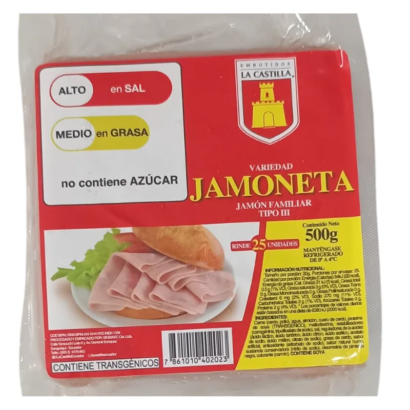 JAMONETA FAMILIAR LC 500 G JURIS