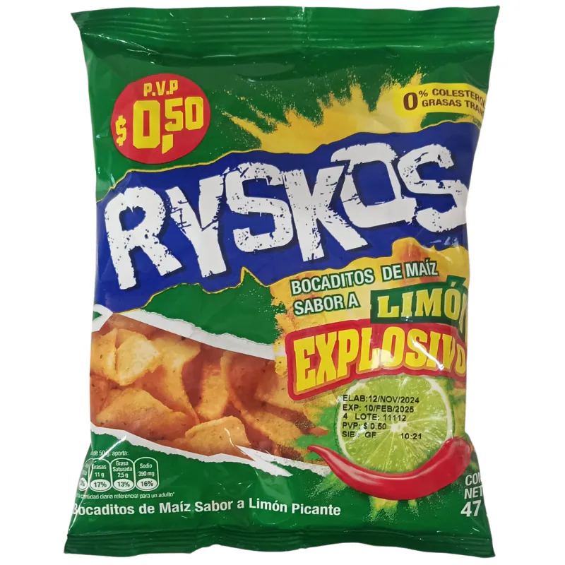 PAPA RYSKOS LIMON EXPLOSIVO 47 GR