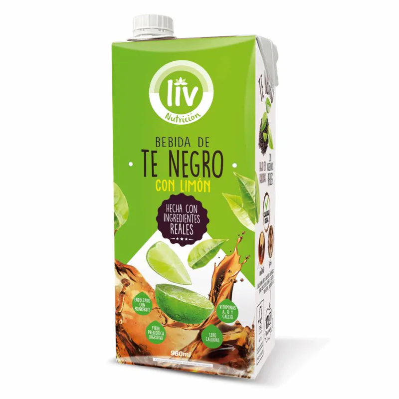 BEBIDA DE TE NEGRO CON JUGO DE LIMON 980 ML