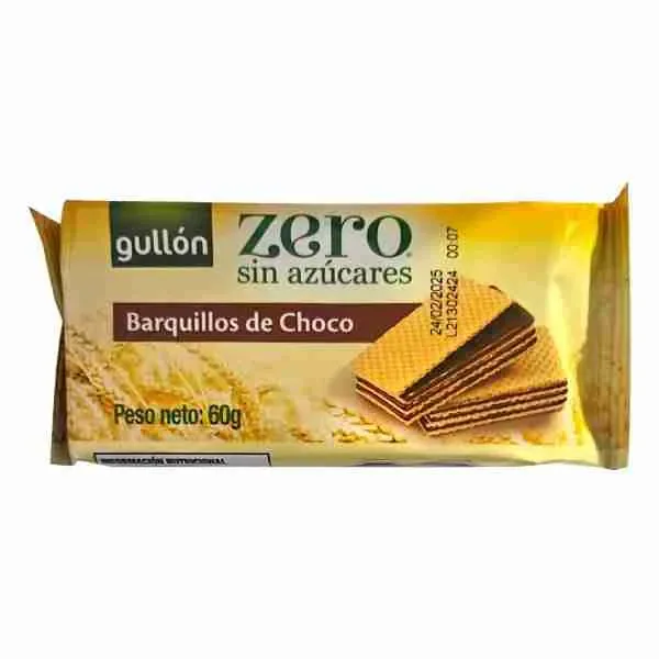 BARQUILLOS CHOCOLATE DIET 60G GULLON