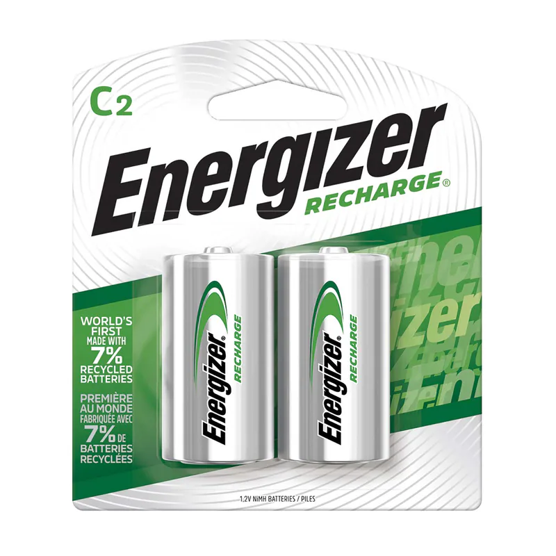 PILA ENERGIZER RECARGABLE C2 X2