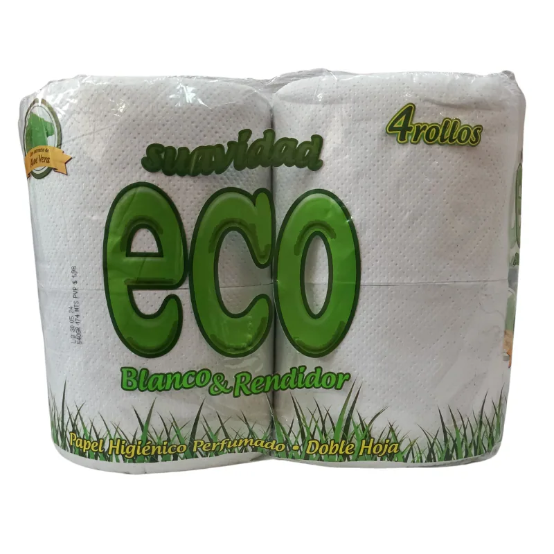 PAPEL HIGIENICO ECO X4 UNID