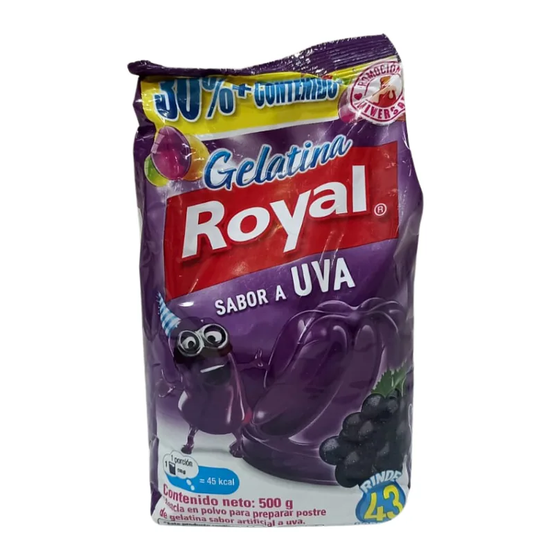 GELATINA ROYAL UVA 500G