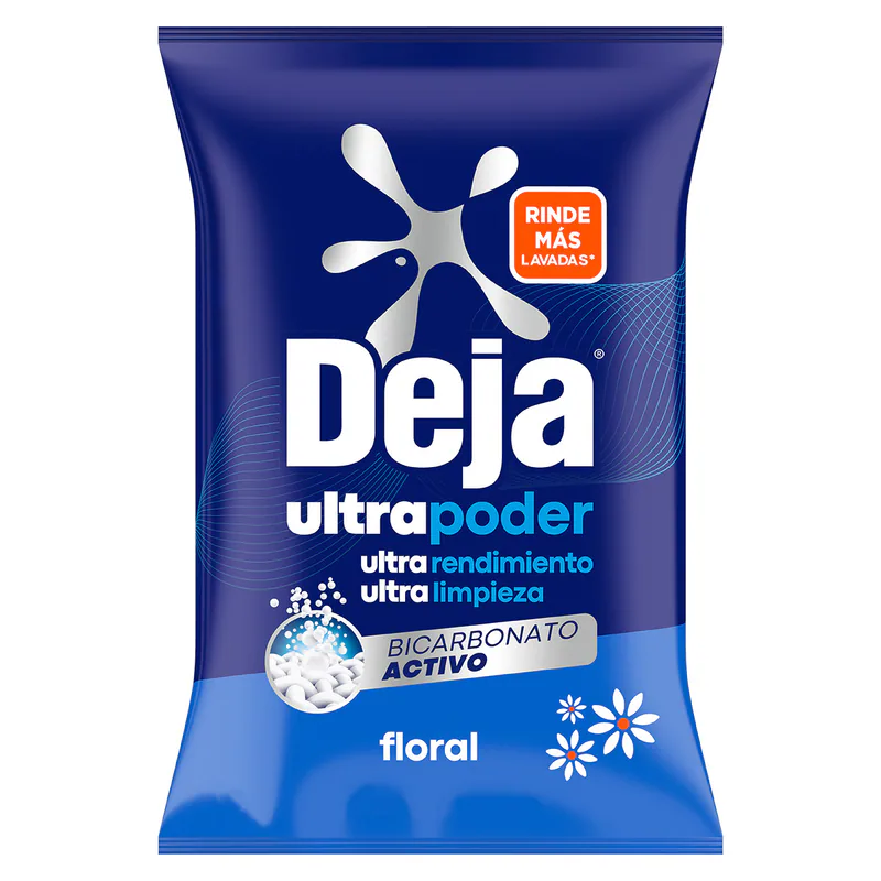 DETERG DEJA BICARBONATO ACTIVO FLORAL 5K POLVO
