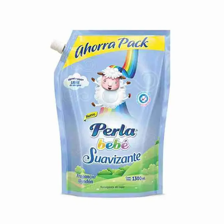 SUAVIZANTE PERLA BEBE ALGODON DOYPACK 300ML