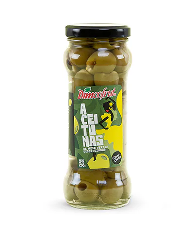 DIMCOFRUT ACEITUNAS VERDES/PEPA