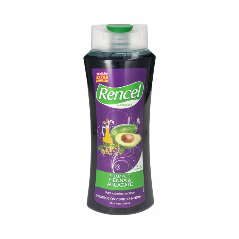 SHAMPOO RENCEL HENNA Y AGUACATE 1000ML