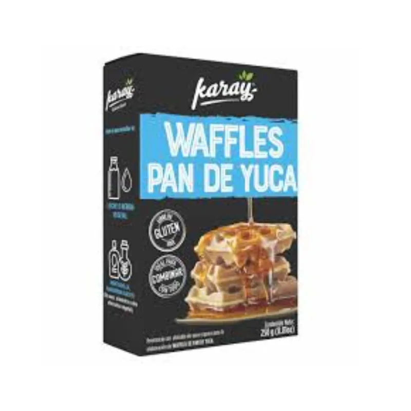WAFLES DE PAN DE YUCA KARAY 250G
