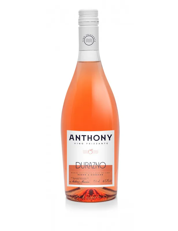VINO FRIZZANTE ANTHONY DURAZNO 750ML