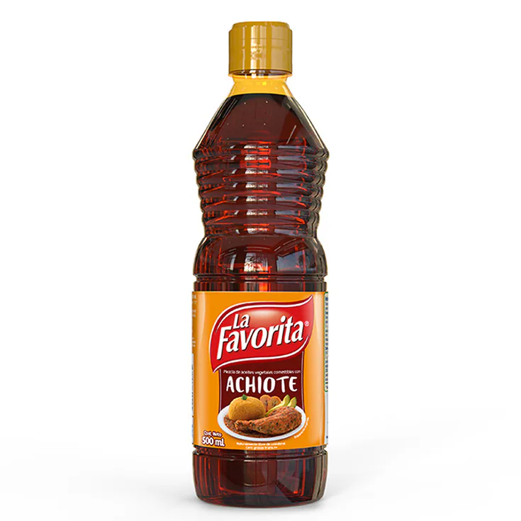 ACEITE CON ACHIOTE LA FAVORITA 500ML