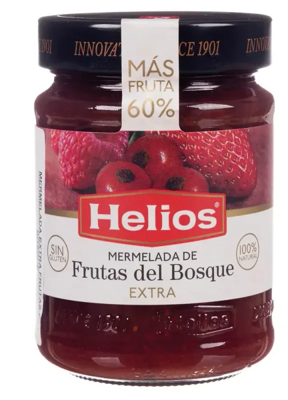 MERMELADA FRUTAS DEL BOSQUE FRASCO 340 GR