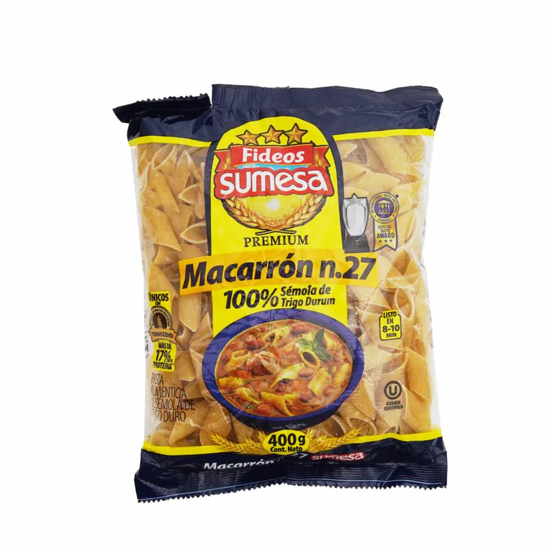 FIDEO SUMESA MACARRON 400G
