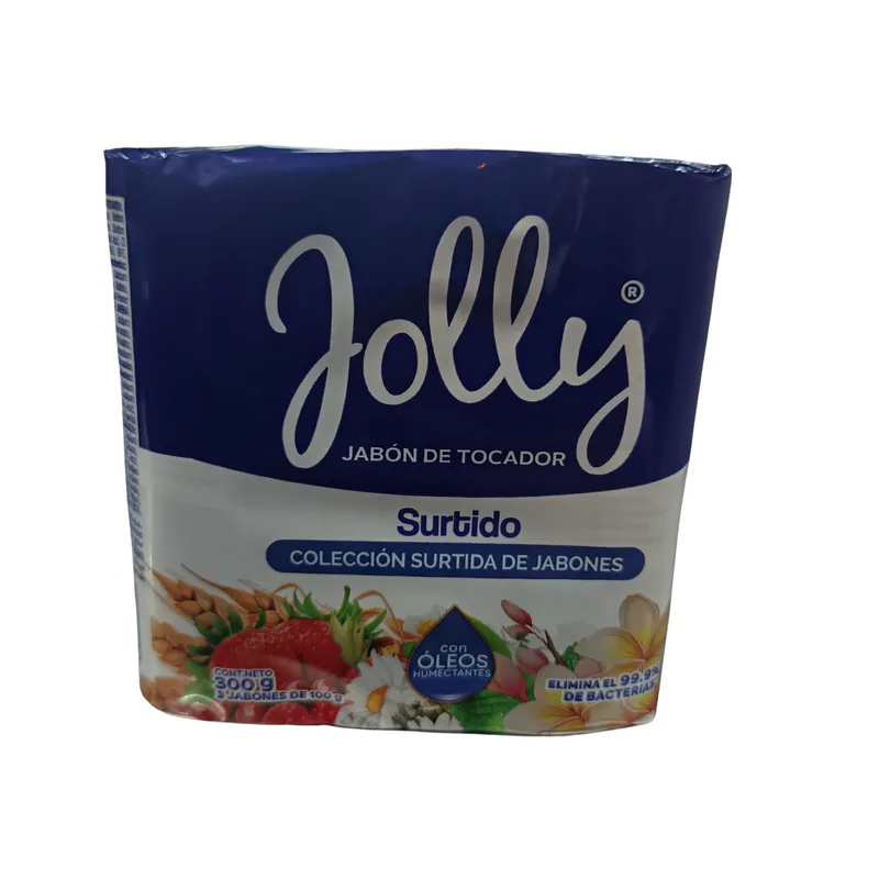 JABON JOLLY SURTIDO ANTIB 3PK