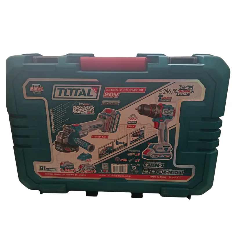 JUEGO DE TALADRO Y AMOLADORA A BATERIA