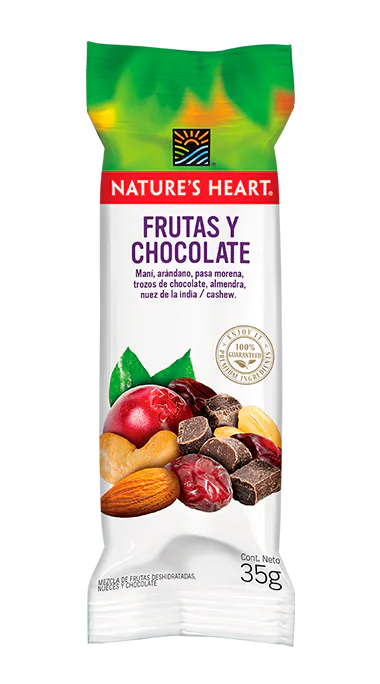 FRUTAS Y CHOCOLATE DESHIDRATADOS NH 35G
