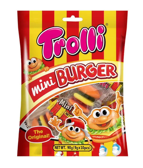 TROLLI GOMAS MINIBURGER 90G