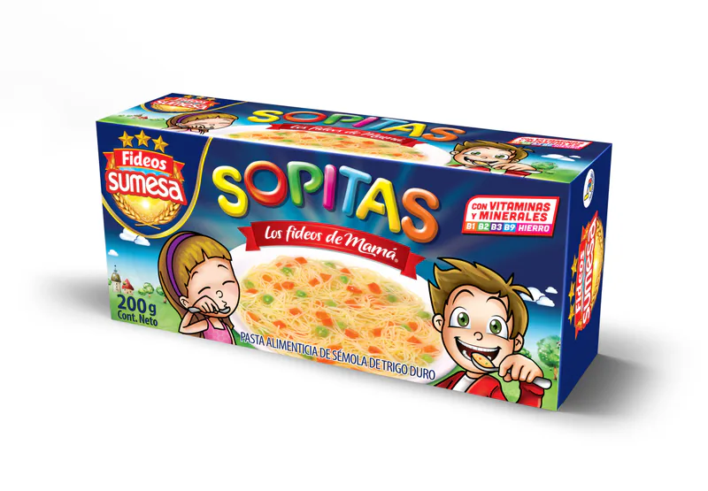 FIDEO SUMESA SOPITAS FINA 200G
