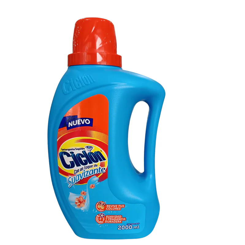 DETERGENTE CICLON TOQUE SUAVIZANTE BOT 2 LT