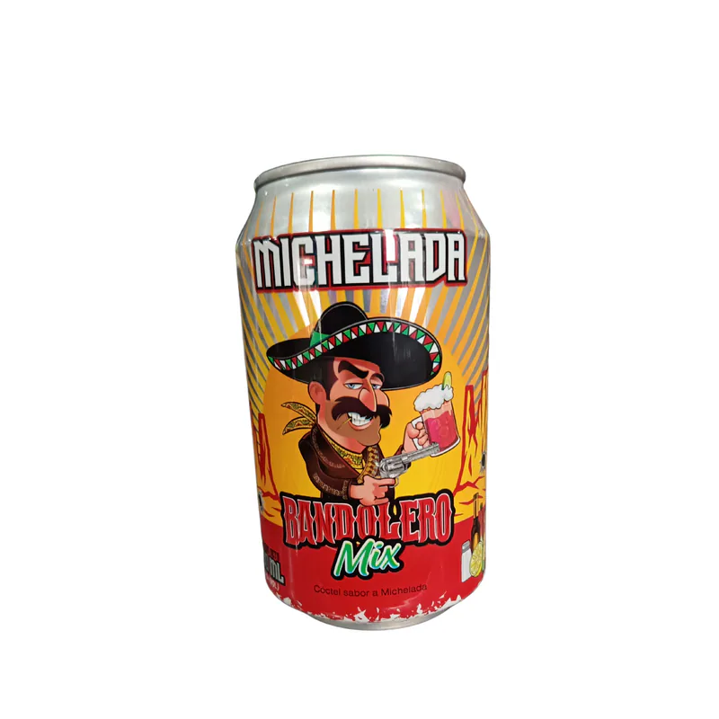 MICHELADA BANDOLERO MIX COCTEL LATA 330 ML