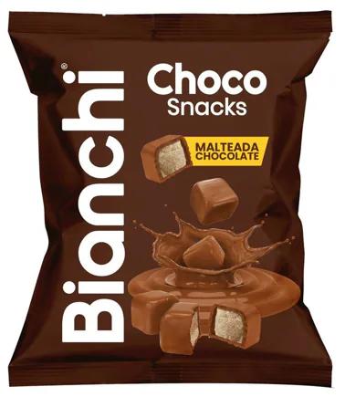 BIANCHI CHOCO SNACKS MALTEADA CHOCOLATE 60G
