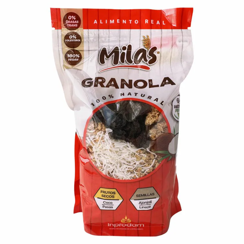 MILAS GRANOLA NATURAL 350G