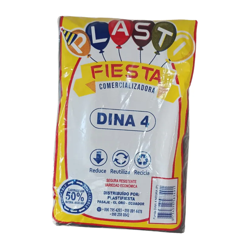 FUNDA TIPO CAMISETA DINA 4 BLANCA PLASTIFIESTA (60)
