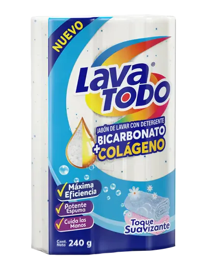 LAVATODO TOQUE SUAVIZANTE BICAR. 230G