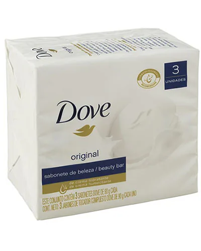JABON DOVE ORIGINAL BLANCO 3X90G