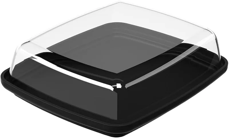 QUESERA PLASTICA COZA NEGRO