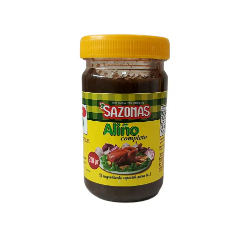 ALIÑO COMPLETO FRASCO 250G SAZONAS
