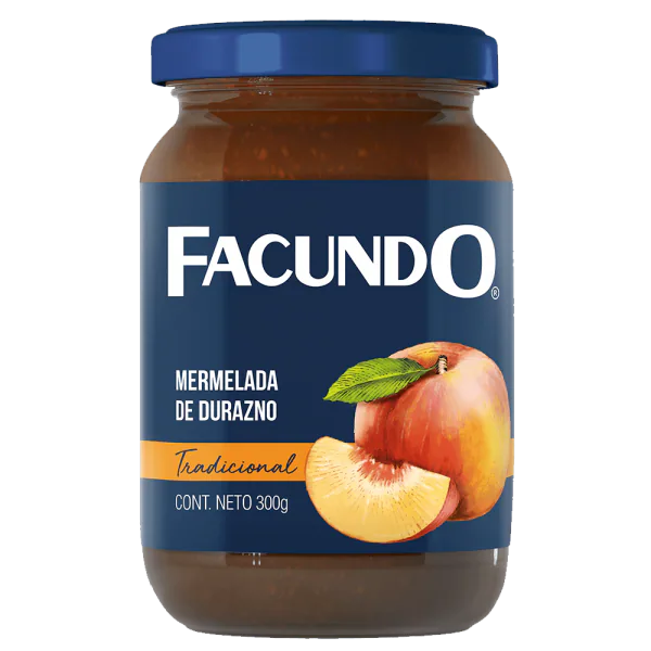 MERMELADA DURAZNO FACUNDO 300GR