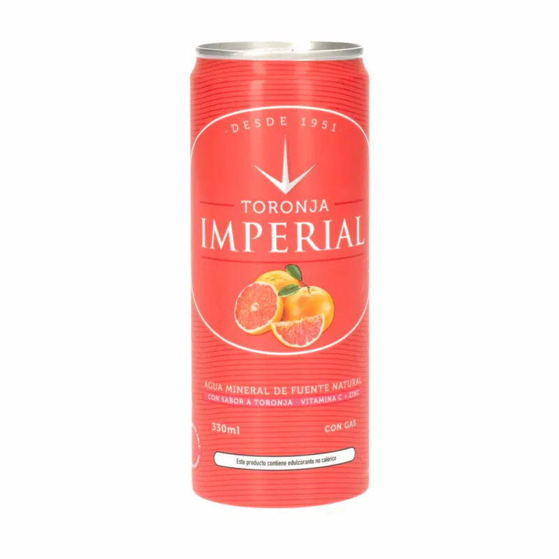 AGUA IMPERIAL TORONJA 330 ML LATA