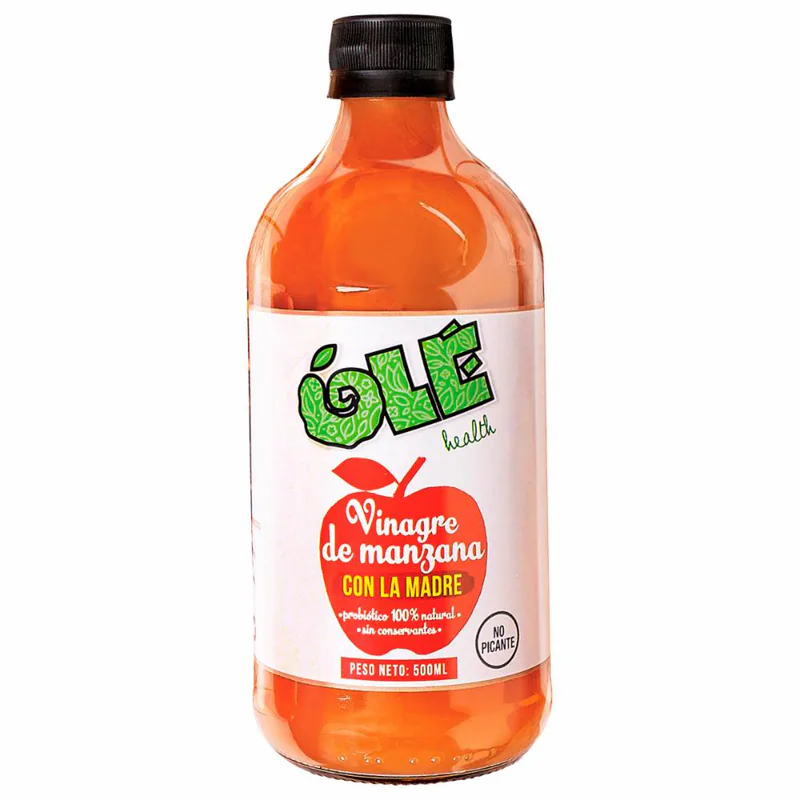 VINAGRE DE MANZANA CON LA MADRE 500ML